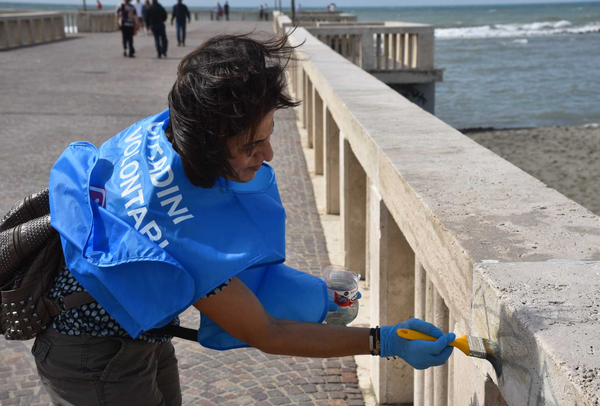 International Costal Cleanup day a Ostia